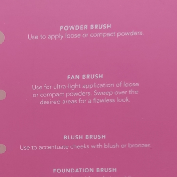 Isaac Mizrahi Make Up Brush Set w/ Case NWOT - Picture 3 of 6